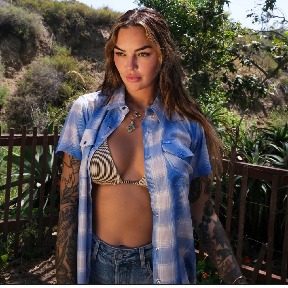 DIXXON RINCON woman’s bamboo flannel SMALL